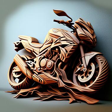 3D модель Honda CB600FA Hornet (STL)